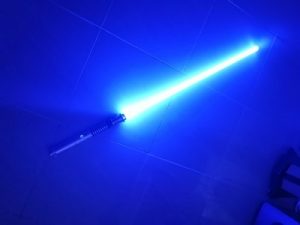 Metal Hilt Heavy Dueling Obi-wan Kenob Lightsaber from Star The Wars with Electronics photo review