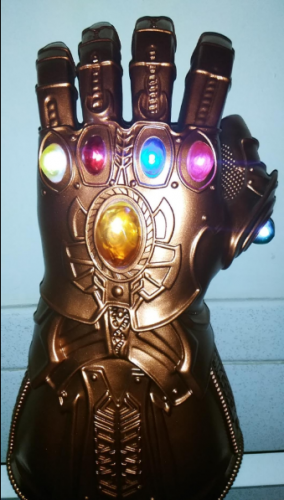Infinity Gauntlet Thanos Glove LED with Separable Magnetic Infinity Stones photo review