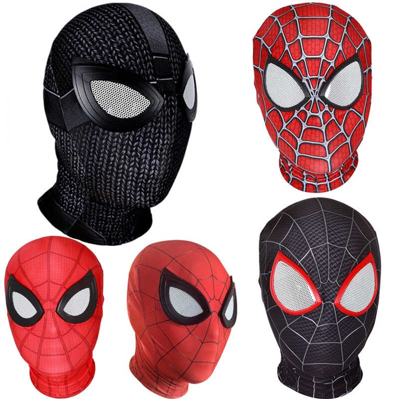 Spider-Man Homecoming mask Spider-Man Mask Spider-Man Far From Home Mask Adult for Halloween Mask Cosplay Prop.